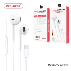 Ven-Dens USB-C Earphones for Apple & Android